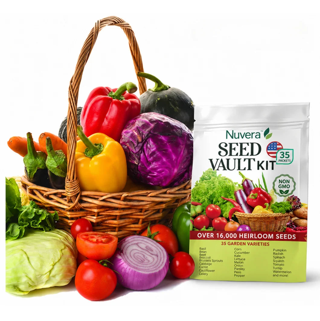 Nuvera® Seed Vault Kit - 35 Variety Pack